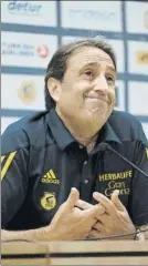  ?? FOTO: EFE ?? Luis Casimiro, técnico del Herbalife