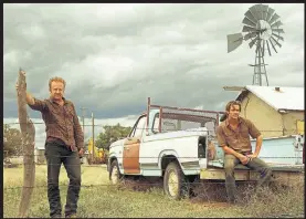  ?? Photograph­s: Stewart Attwood; PA/Studio Canal ?? David Mackenzie’s latest film, Hell Or High Water, is a spellbindi­ng heist thriller set in Texas starring Ben Foster and Chris Pine, pictured, and Jeff Bridges. It follows the much-lauded British prison drama Starred Up, starring Jack O’Connell. Both...