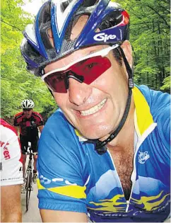  ?? FACEBOOK ?? Ross Chafe was one of two cyclists killed by Samuel Alec, who pleaded guilty in February to three counts of impaired driving causing death.