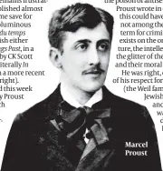  ??  ?? Marcel Proust
