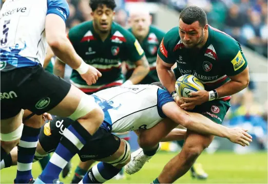  ?? PICTURE: Getty Images ?? Big loss: Ellis Genge charges upfield against Bath