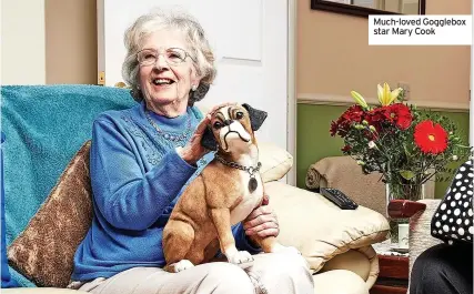  ?? ?? Much-loved Gogglebox star Mary Cook