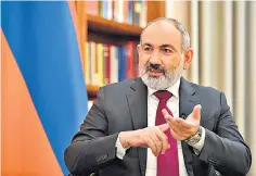  ?? ?? Nikol Pashinyan has been under pressure after recent military defeats