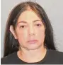  ?? Norwalk Police Department ?? Stefanie Sanabria, of Danbury, a former elementary school math coach in Norwalk, resigned after being arrested for demonstrat­ing a martial arts “chokehold” on three students, causing one to pass out, police said.