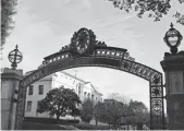  ?? ERIC RISBERG, AP ?? Four-year schools like the University of California in Berkeley come up short compared with community colleges in a new survey of America’s higher education system.