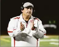  ?? Pete Paguaga / Hearst Connecticu­t Media ?? Greenwich football coach Anthony Morello.