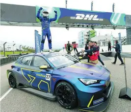  ?? ?? Adrien Tambay se proclamó campeón 2022 con Cupra