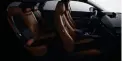  ?? ?? The Mazda CX-30 is adorned with Terracotta leather and Black Leganu suede.