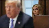  ?? The New York Times/TOM BRENNER ?? Ivanka Trump, shown with her father July 18, said that while she has been the subject of reporting that’s not “fully accurate,” she doesn’t view journalist­s as an enemy of the people.