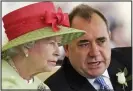  ??  ?? The Queen and Alex Salmond