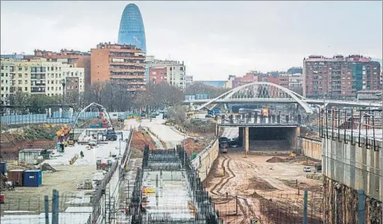  ?? LLIBERT TEIXIDÓ / ARCHIVO ?? La adjudicaci­ón de la redacción del proyecto de la estación de la Sagrera ha sido criticada por valorar más el precio que la calidad de las ofertas