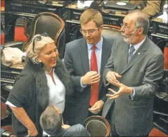  ?? CEDOC PERFIL ?? BANDERA. Carrió criticó el rechazo del kirchneris­mo a la ley.