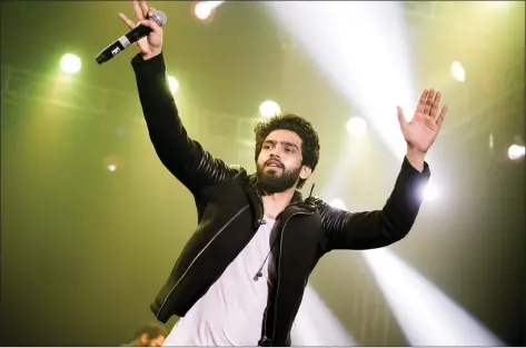  ??  ?? Music composer and lyricist Amaal Mallik.