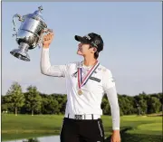  ?? ELSA / GETTY IMAGES ?? Sung Hyun Park of South Korea makes her first win on the LPGA Tour more special by earning it at the U.S. Women’s Open in Bedminster, New Jersey.