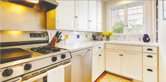  ?? STEVE MAxwELL ?? Older kitchen cabinets can take on a whole new, fresh look with a coat of brush-applied paint. Surface prep and today’s best latex paints make the job easy.