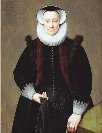  ??  ?? Ebenfalls von 1591: Pourbus’ „ Frauenbild­nis“
