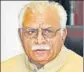  ??  ?? Manohar Lal Khattar