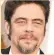  ??  ?? Benicio Del Toro