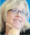  ??  ?? Elizabeth May wants much of the security legislatio­n passed by the previous Conservati­ve government to be repealed.