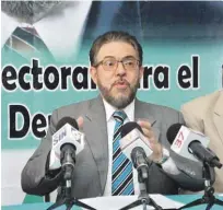  ??  ?? Guillermo Moreno, presidente de Alianza País.