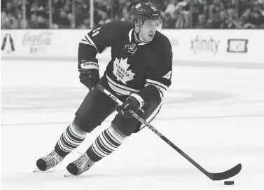  ?? ELSA / GETTY IMAGES FILES ?? Nikolay Kulemin, who played for the Maple Leafs from 2008 to 2014, filed for Canadian citizenshi­p in December 2014.