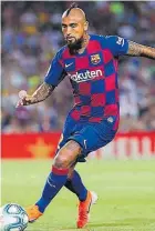  ??  ?? ARTURO VIDAL TRES AMARILLAS