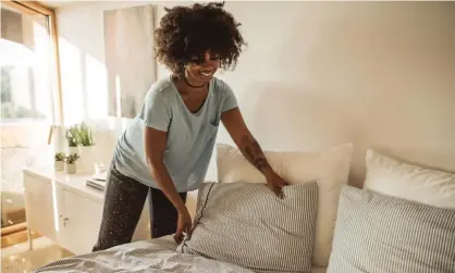  ?? ?? Don’t try this at home? Photograph: svetikd/Getty Images (posed by a model)