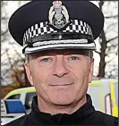  ??  ?? Warning: Chief Supt Julian Innes