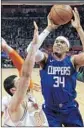  ?? Ringo H.W. Chiu Associated Press ?? TOBIAS HARRIS of the Clippers scored 15 points against Knicks.