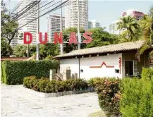  ?? ?? Motel Dunas, no Rio de Janeiro, cuja inauguraçã­o, em 1973, teve a presença de João Figueiredo, então chefe do Gabinete Militar do governo Médici e, seis anos depois, presidente da República