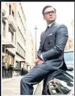  ??  ?? Dapper Picture of cool in Kingsman