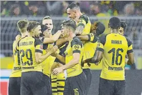  ?? FOTO: AP ?? El Dortmund ha comenzado con buen pie la Bundesliga alemana
