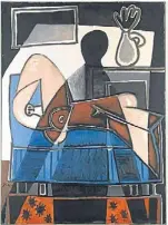  ?? THE ISRAEL MUSEUM, JERUSALEM. © SUCESIÓN PABLO PICASSO, VEGAP ?? Izquierda, Picasso: ‘La sombra sobre la mujer’, 1953