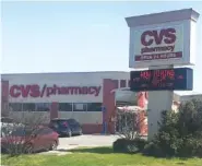  ?? PHOTO BY DAVE FLESSNER ?? A CVS drug store in Fort Oglethorpe is trying to hire more workers.