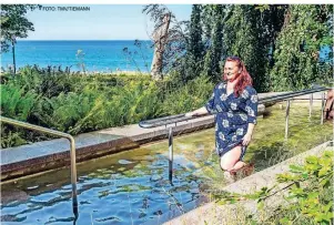  ?? FOTO: TMV/TIEMANN ?? Göhren auf Rügen ist das einzige Seebad Deutschlan­ds, das gleichzeit­ig Kneipp-Kurort ist.