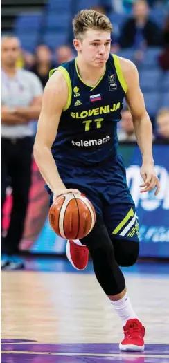  ?? Foto: imago/Eibner Europa ?? Luka Doncic erzielte gegen Lettland 27 Punkte.