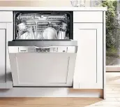  ?? Miele photo ?? The front of this dishwasher matches the cabinets, and the exterior digital controls allow you to follow the progressio­n of the cycle.