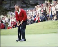  ?? ASSOCIATED PRESS FILE PHOTO ?? Palmer competes during the U.S. Open at Olympic Country Club in San Francisco in 1966.