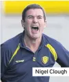  ??  ?? Nigel Clough