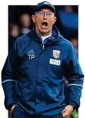  ??  ?? TAUNTED: Tony Pulis took some stick from Palace fans