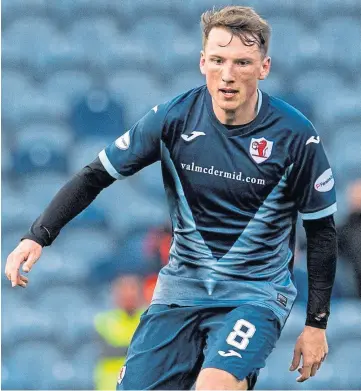  ??  ?? STAND-OUT: But Regan Hendry is out of contract in the summer at Raith Rovers.