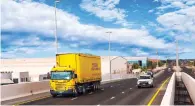  ?? — Supplied photo ?? The newly opened Jafza Bridge links Jafza North and Jafza South across Sheikh Zayed Road.