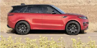  ?? ?? THE new Range Rover Sport goes on sale later this month with a range of models to suit all needs.