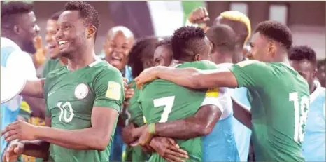  ??  ?? Super Eagles will today in Uyo begin training ahead of the clash with Zambia on Saturday