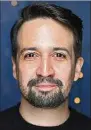  ??  ?? Lin Manuel Miranda.