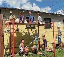  ?? Courtesy photo ?? Memorial Drive United Methodist Church’s Workcamp returns this year, though its service projects will remain local.