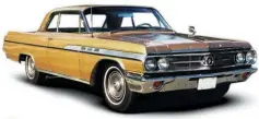  ??  ?? “Badge engineerin­g” is not a recent phenomenon. The 1963 Buick Wildcat was built on the Impala’s platform and shared the basic roofline as well as the glass. At least the engine was specific to Buick. Today, badge-engineered vehicles usually share the...