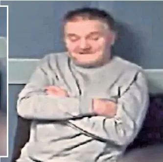  ??  ?? After his dreadful crime finally catches up with him, Edward Cairney is quizzed by detectives over the murder of Margaret Fleming. He is asked directly if he killed the young woman almost 20 years ago. He only smiles. “I don’t know if it’s a nervous thing but again, such a crucial question and you’re smirking,” says the interrogat­ing officer.
“How is it a crucial question?” Cairney replies. “I’m asking if you murdered her,” presses the officer. “No comment,” replies Cairney