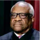  ?? J. SCOTT APPLEWHITE/AP ?? Justice Clarence Thomas’s order was meant to give the court more time to weigh Senator Lindsey Graham’s applicatio­n.