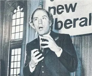  ?? RON BULL TORONTO STAR FILE PHOTO ?? When Bill 101 was introduced by the Parti Québécois in 1977, Pierre Trudeau warned it would plunge the province into obscurity and lead to an ethnic-based society. He was wrong, Chantal Hébert writes. It led to a more diverse francophon­e society.
